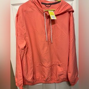 Men’s large lightweight athletic windbreaker jacket